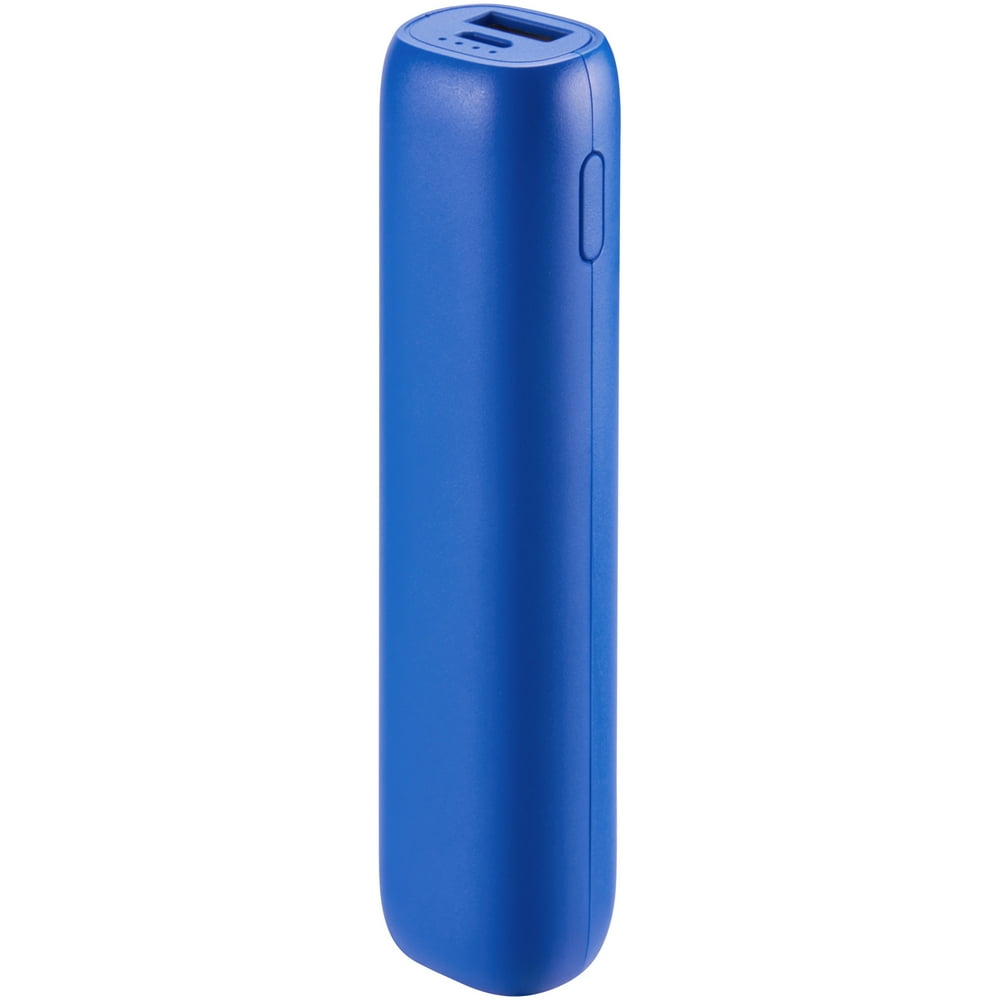 onn. Portable Charger, 3350 Mah, Blue