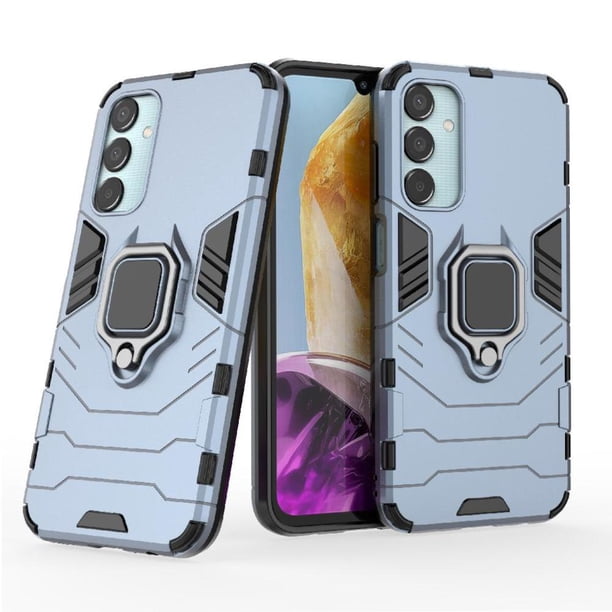 Funda para Samsung Galaxy M15/F15 5G con Soporte Anillo Giratorio 360° y Protección Resistente a Golpes y Caídas