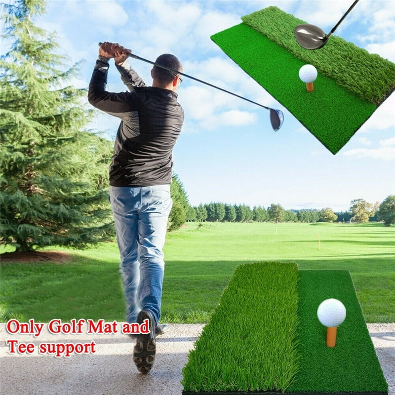 Golf Training Mat Home Backyard Driving Range Swing Trainer Indoor Practice Pad Golf Supplies Walmart Canada