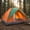 2-Person Orange, variant on 3-4 Person Camouflage Camping Dome Tent, Waterproof Outdoor Backpacking Tent