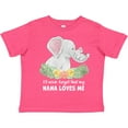 thumbnail image 3 of Inktastic I'll Never Forget That My Nana Loves Me with Cute Elephants Boys or Girls Toddler T-Shirt, 3 of 5