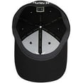 thumbnail image 3 of Hurley One And Only Curved Peak Cap in Black in size Large/X Large - 58cm, 3 of 7