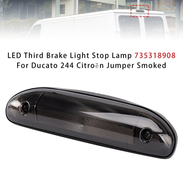 LED Third Brake Light Stop Lamp 735318908 For Ducato 244 Citroën Jumper Smoked