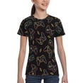 thumbnail image 4 of Fuzoiu Colorful Game Controller Print Boys' Casual T-Shirt,Crewneck Undershirts,Boys Athletic Shirt,Short Sleeve T-Shirts for Outdoor Play, 4 of 7