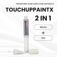 thumbnail image 3 of VOLKSWAGEN LOGO WEISS Touch Up Paint Pen for Car, OEM Exact Match Scratch Repair, Paint Pen with Brush, 3 of 4