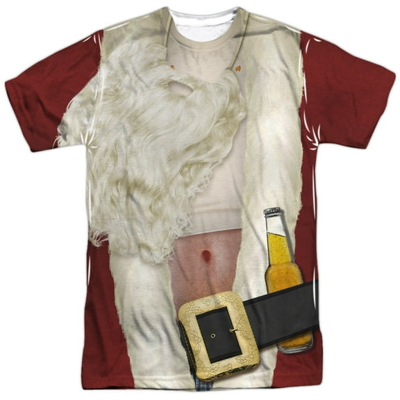 - Bad Santa Costume - Short Sleeve Shirt - XXX-Large