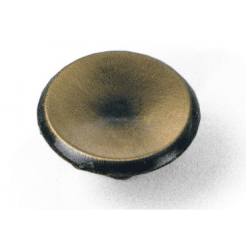 Laurey Modern Standards Cabinet Knob - Antique Brass Finish - 1.5" Diameter