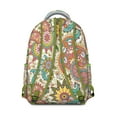thumbnail image 4 of Abstract Bohemian Style Waterproof Backpack for Student, Durable Oxford Cloth, Scratch-Resistant, Adjustable Straps with Large Capacity for School, Travel, Outdoor, and Sports Activities, 4 of 5