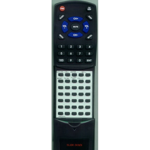 Replacement Remote for CITIZEN 076N0DW110, RT076N0DW110, JCTV1372SB