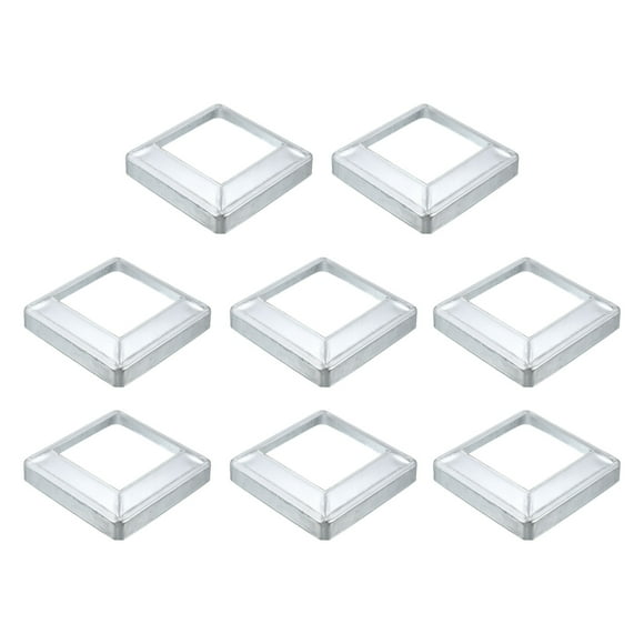 8Pack Post Base Cover, 6x6 Metal Integral Style Post Skirt Porch Column Wrap(4x4)