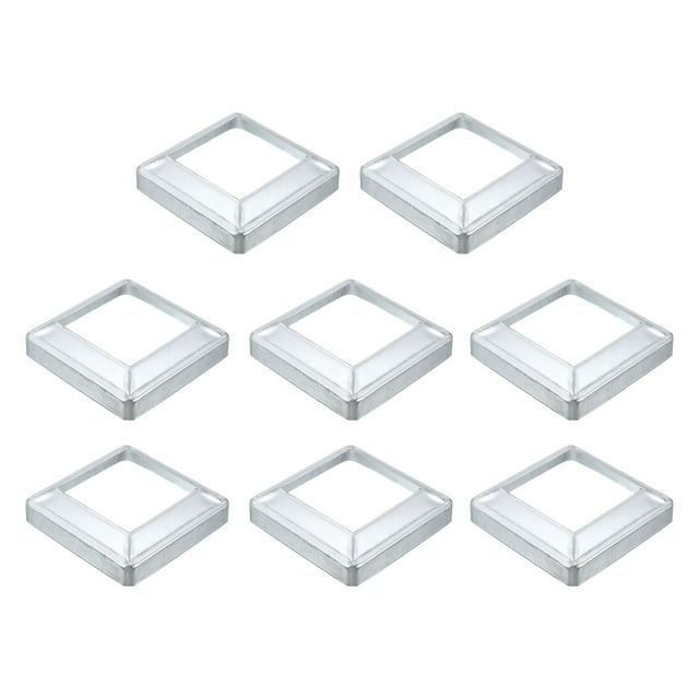 8Pack Post Base Cover, 6x6 Metal Integral Style Post Skirt Porch Column Wrap(4x4)