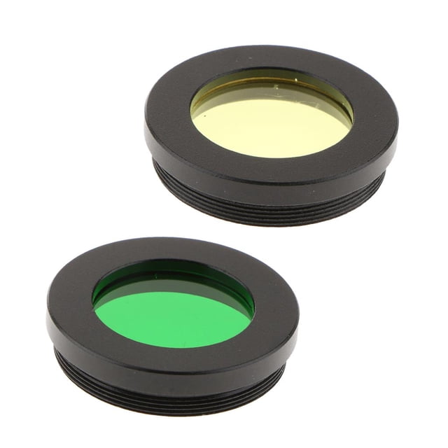 de filtros de accesorios de lente de ocular de telescopio de 1,25 pulgadas, de filtros lunar Moon Cloudy Nebula Star Film (v CUTICAT conjunto de filtros de color del telescopio
