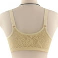 thumbnail image 4 of Xmarks Plus Size Zip Up Front-Close Sports Bra Wirefree for Middle-aged Woman Skin 52/120, 4 of 5