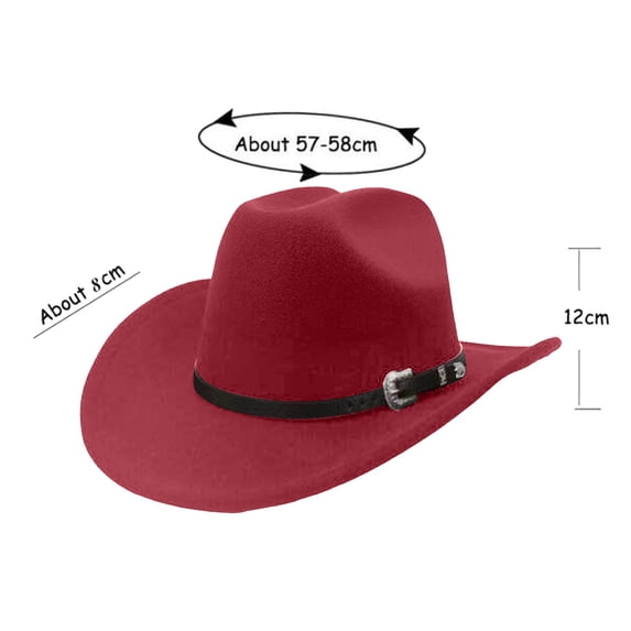 TIANZEN Straight Cowboy Hat British Style Fedora Flat Top Black Top Hat European And Style Hat Party Hats