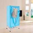 thumbnail image 3 of Aiqidi Portable Dryer Electric Clothes Dryer Machine 0~180min Timing Double Layer Stackable Laundry Clothes Drying Rack 110V 1000W, 3 of 12