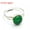 Green Agate, variant on 1pc Adjustable Chakra Crystal Ring Gemstone Mini Round Beads Quartz Jewerly Gift