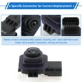 thumbnail image 4 of Cámara de visión trasera Unique Bargains 1 Pcs para Land Rover Discovery Sport 2015-2019 para Range Rover Sport 2014-2016 Cámara de asistencia de estacionamiento de matrícula cámara de reversa, 4 of 7