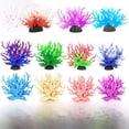 thumbnail image 1 of Simulación de coral colorido, adornos de jardinería para peceras, plantas acuáticas, ramas de hierro acuáticas, decoración de paisajes marinos, explosión, 1 of 5