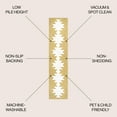 thumbnail image 3 of JONATHAN Y WASHABLE 2 x 8 Runner Rug, Chayton Minimalist Geometric - Moss/Cream, WSH110B-28, 3 of 9