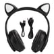 thumbnail image 1 of B39 Auriculares inalámbricos con forma de oreja de gato Auriculares lindos para juegos con Bluetooth para música Deportes en el hogar, 1 of 8