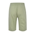 thumbnail image 4 of Aayomet Mens Shorts Fit Plus Size Casual Cropped Pants Summer Patchwork Trousers (Beige, XXL), 4 of 5