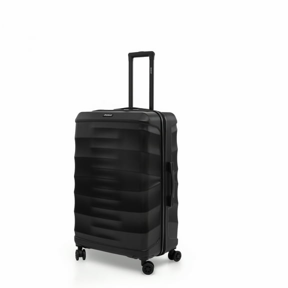 DUKAP RAV 28" Hardside Luggage with Spinner Wheels, Handle and Trolley, Black
