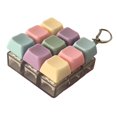 thumbnail image 2 of JWQFBC Keyboard Fidget Keychain Sensory Toy Creative for Office Home Click Relaxing Toy 9 key, 2 of 9