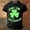 Black, variant on Saint Patrick's Day Graphic Tee for Everyday Casual Wear - Comfortable Short Sleeve Irish Theme Print Men's T Shirt