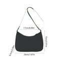 thumbnail image 3 of Featherlight Purse 9.05x7.87x2.75in Polyester Super Light Bag White Black Orange Green Micro Crossbody Small Shoulder Bag Compact Handbag Minimalist Essential Ultralight Everyday Casual Satchel​, 3 of 6