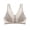Gray, variant on Bixock Plus Size Bra for Women No Underwire Wireless Bra Floral Lace Front Closure Lift Support Thin Breathable Abjustable Straps Everyday Women Under Wear