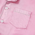 Esho Big Boys Girls Pajamas Sets, Kids Satin Silk Sleepwear Set, Little