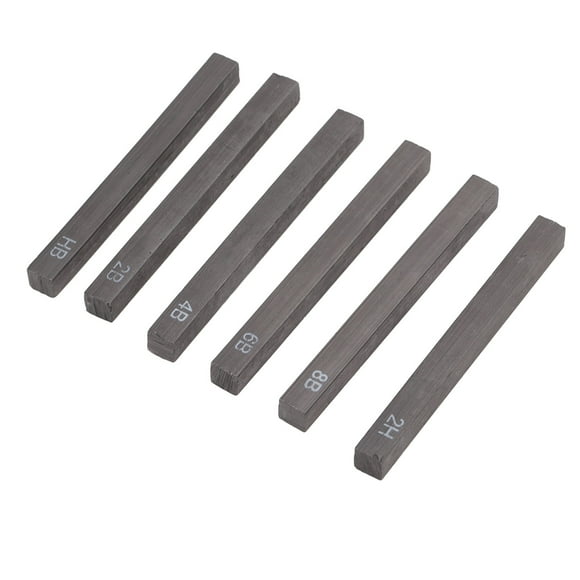 Ccdes Sketch Pencils,Charcoal Pencils,6 Pcs Charcoal Sticks Portable Multipurpose Sketch Drawing Art Graffiti Painting Carbon Graphite Pencils