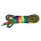 thumbnail image 2 of Yuarrent 2 pares de cordones planos anchos de encaje arcoíris para patines de ruedas, patines de hockey, botas y zapatos regulares Pescar Yuarrent OD012944-00, 2 of 6