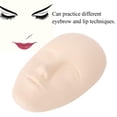 thumbnail image 4 of Herwey 5D Tattoo Practice Permanent Makeup Microblading Eyebrow Lip Training Silicone Fake Skin, Silicone Practice Skin, Microblading Training Skin, 4 of 8
