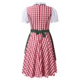 thumbnail image 4 of ANINEO Women Plus Size German Dress Square Neck Apron Oktoberfest Dirndl Comfy Maid Uniform Festival Waitress Girl Clothess, 4 of 4