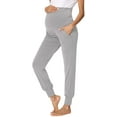 thumbnail image 1 of Pantalon de Maternité pour Femmes, Grossesse, Détente, Yoga, Pyjama, Pantalon Jogger avec Poches, 1 of 7