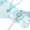 thumbnail image 2 of KAWELL Princess Dress up Costume with Cosplay Accessories Crown Wand & Gloves for Child, 2 of 4