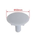 thumbnail image 5 of ifundom Soap Dish Cover White Standard Size 3 Pieces Easy to Clean Practical Bathroom Accessory, 5 of 6