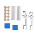 thumbnail image 1 of Maoww 16 Pcs Kit de Réparation de Pointe de Queue de Piscine Pince de Queue Ensemble Portable de Réparation, 1 of 6