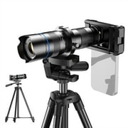 APEXEL Mobile phone lens,20 40XCR50 20 40XCR50 20 40X Stand Clip APL 20 40XCR50 20 40X Telescope 50mm Metal Lens Mobile Lens APL-20-40XCR50 QISUO Telescope APL-20-40XCR50 - Ideal 4K - Ideal