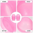 thumbnail image 3 of Shisuyan 2Pcs Hair Dye Shaker Practical Hair Coloring Mixers Hairdressing Mixing Cups, 3 of 8