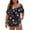 Black-B-50324aa, variant on L-5XL Cold Shoulder Plus Size Outfits for Women USA Flag 250 Anniversary USA Shirt Hide Belly Women's Tunics Light Blue 4XL