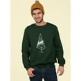 thumbnail image 2 of Forest Tree Sweatshirt Men -GoatDeals Designs, Male Large, 2 of 4