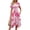 Z Pink Floral, variant on Fantaslook Floral Tank Dresses for Women Flowy Sleeveless Asymmetrical Hem Dress Beach Sundress with Pockets