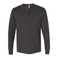 thumbnail image 1 of Camiseta Henley Bella 3150 Gris Oscuro Largo Manga Larga Hombre, 1 of 1