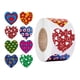 thumbnail image 3 of Pegatinas de Corazón Zulema 500 Uds Rollo Autoadhesivo 8 Patrones Multicolor 15 Pulgadas, 3 of 8