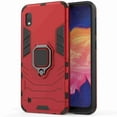 thumbnail image 2 of Dteck Galaxy A10 6.2 inch Case, Heavy Duty Armor Protective Rugged 2 in 1 Shock-Absorbing Case with 360 Degree Rotation Ring， Red, 2 of 2