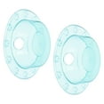 thumbnail image 1 of Cubierta de desagüe de bañera de 2 piezas, tapones de desagüe de bañera, tapón de agua con ventosas, añade pulgadas de agua para desagües de bañera sin fondo, hogar de baño, azul, 1 of 6