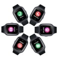 thumbnail image 5 of Reloj inteligente para personas mayores con detección de caídas, monitorización de frecuencia cardíaca y alarma SOS, 4G, color azul, 5 of 5
