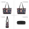 thumbnail image 6 of FORMRS Canvas Laptop Tote Bag for Women with 15.6" Computer Compartments Shoulder Handbag, Christmas Splendor, 6 of 7